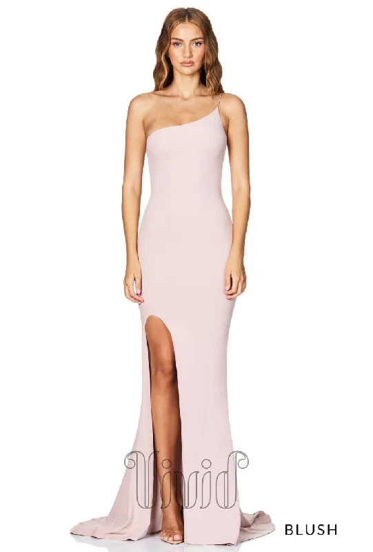 Jasmine One Shoulder Gown