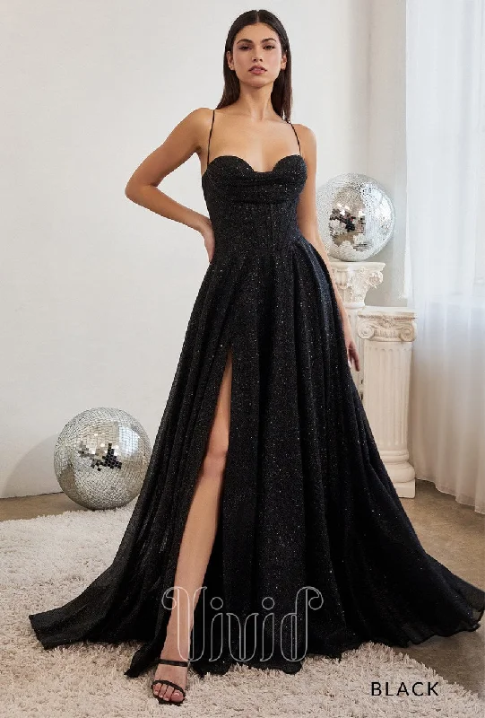 Stella Glitter Ball Gown