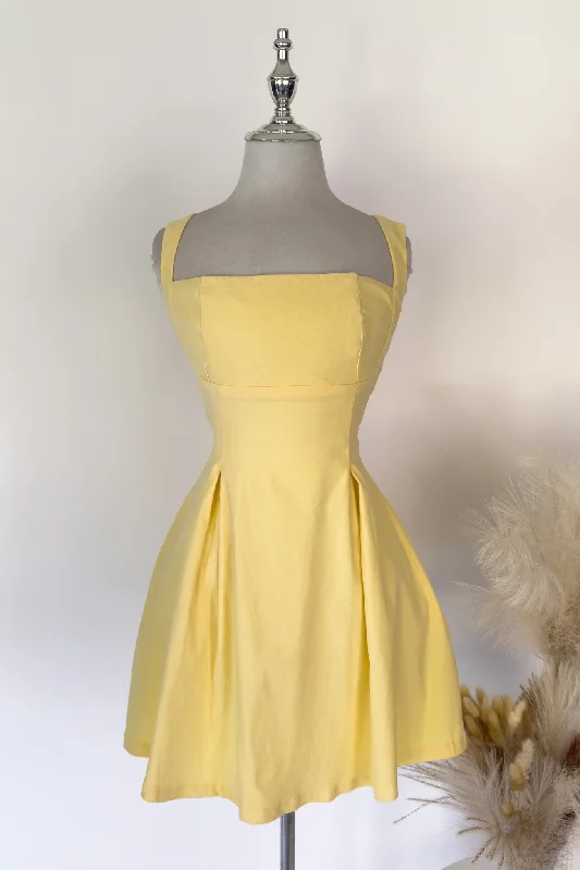 Marlee Mini Dress - Yellow