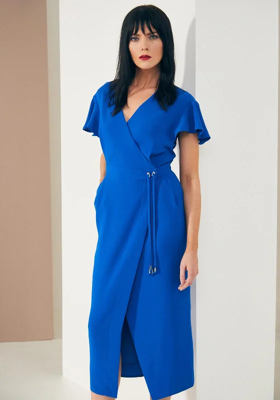 Kate Cooper Maxi Wrap Dress, Royal Blue