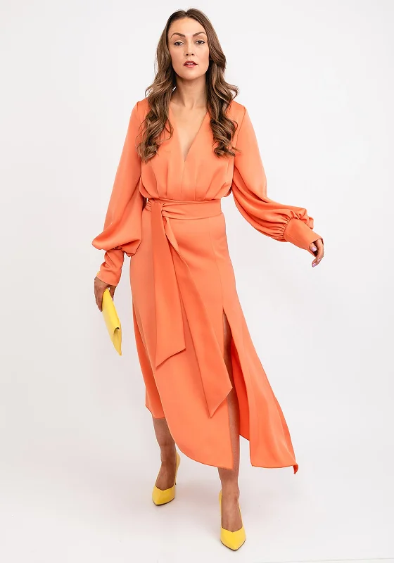 Kevan Jon Alora Maxi Dress, Pumpkin