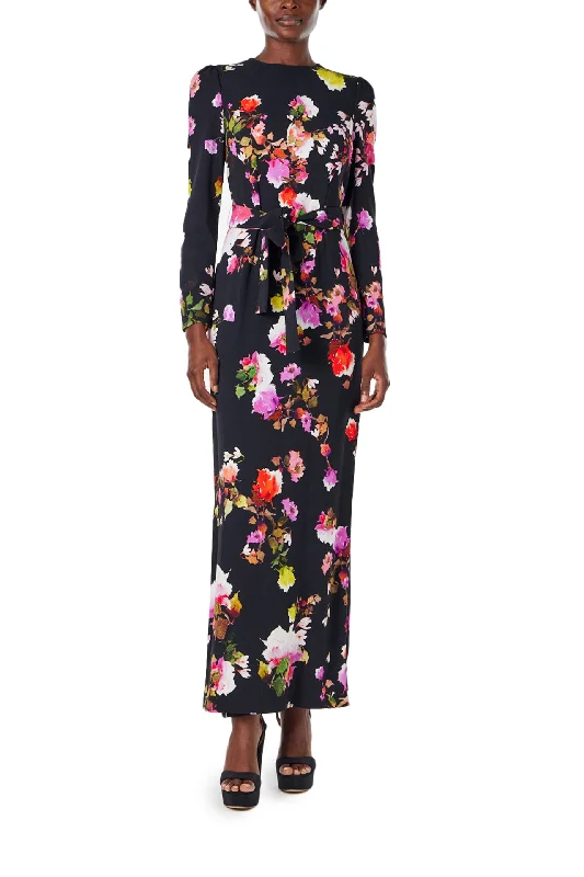 Long Sleeve Floral Dress